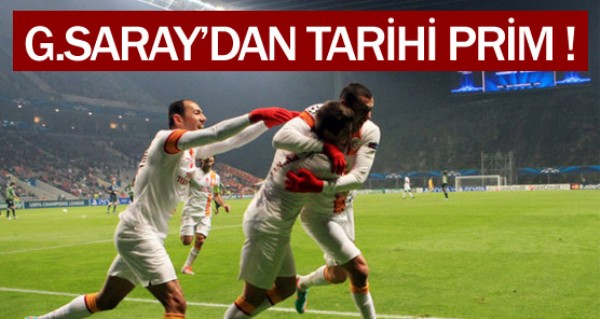 Galatasaray'dan tarihi prim